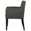 Chaise de salle à manger rembourrée Yorkshire Grey (ensemble de 2)