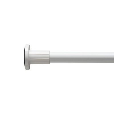 Tringle droite de rideau de douche 102,36 po à fixation murale