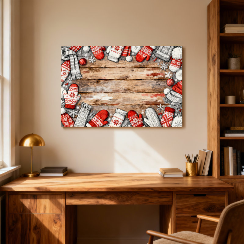 Motif de fond en bois, 16" H x 24" W