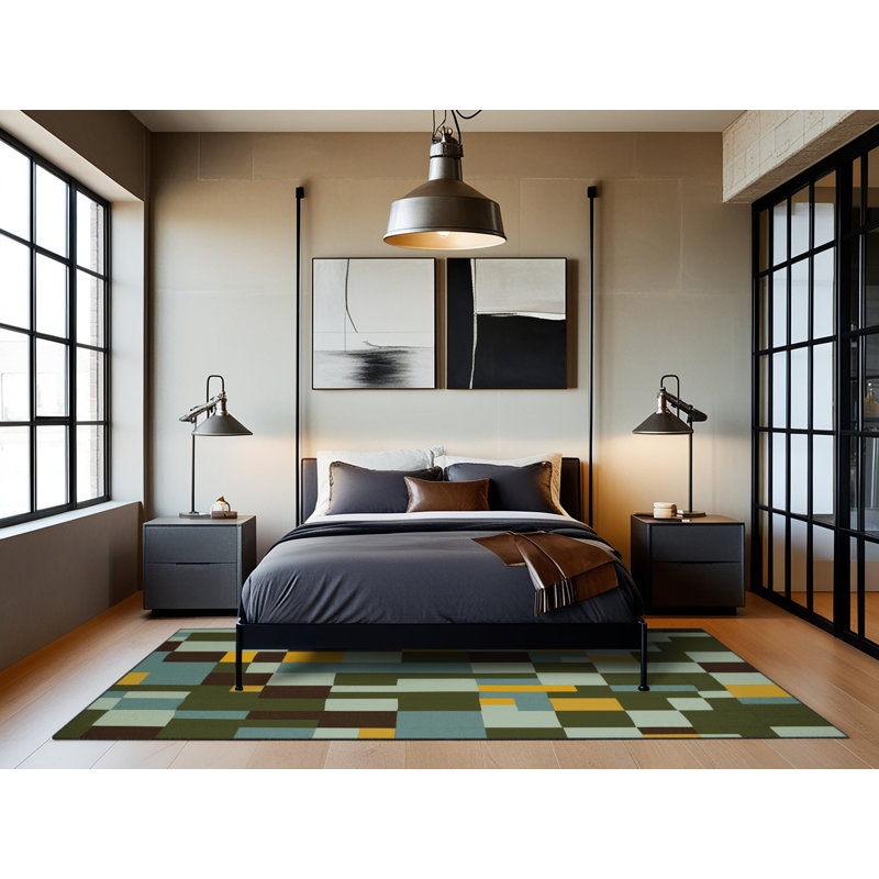 Block By Block Rug, Round 4'
