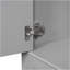 Ensemble de meuble-lavabo moderne avec lavabo 30 po, meuble-lavabo moderne avec porte à fermeture douce et 3 tiroirs, structure en bois (gris)-1348204578