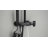 Rainfall Shower System,Outdoor Exposed Shower Head System Shower Faucet Set ,High Pressure Rainfall Shower Head with Handheld Combo-93312205