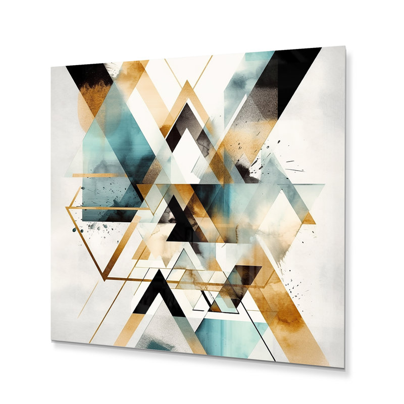 Décoration murale en métal, H 23 po x l 23 po x P 1 po