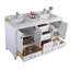 Ensemble de meuble-lavabo double 60 po Mariário-1919716892-1919716893