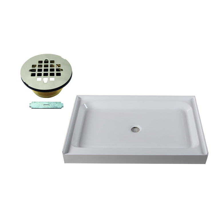 48'' W 36'' D Rectangular Single Shower Base