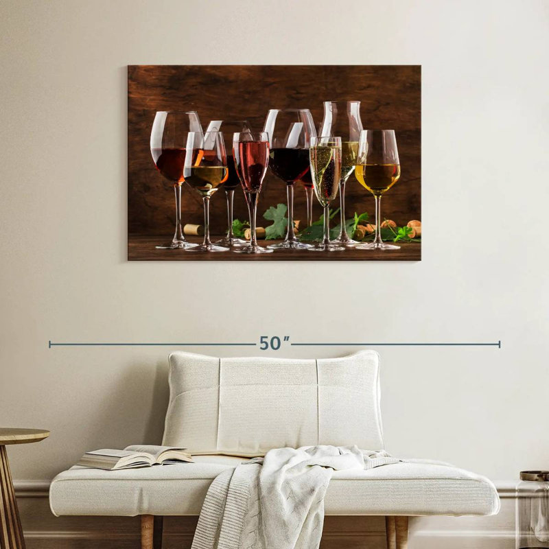 Verres à dégustation Yarlin, H 26 po x l 39 po