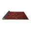 Tapis jaune clair/marron/noir Sabala-1560638216