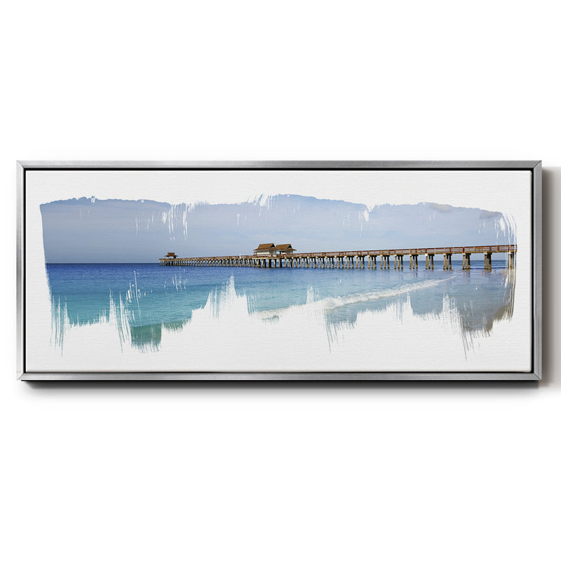 Virginia Beach Pier- Framed Canvas