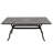 Hasting Rectangular Metal Outdoor Dining Table With Umbrella Hole , 66.9'' in. W 37.4'' in. D