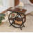 25.59" W 3-Tier Manufactured Wood End Table