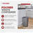 Rev-A-Shelf Polymer Replacement Trash Bin-96003671-96003677
