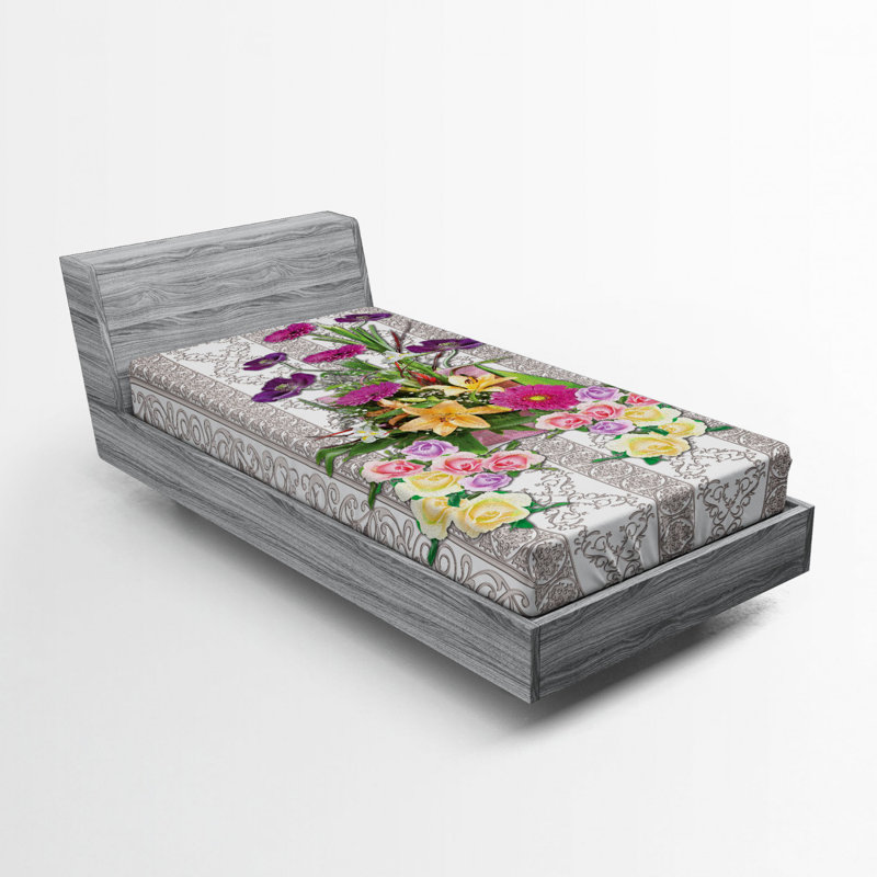 Microfiber Fitted Sheet, Twin Fitted Sheet
