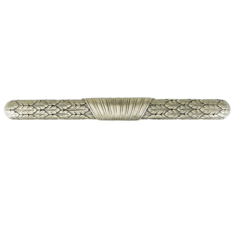 NANTUCKET JEWEL SMALL 8" C TO C APPLIANCE PULL; MATTE SILVER FINISH