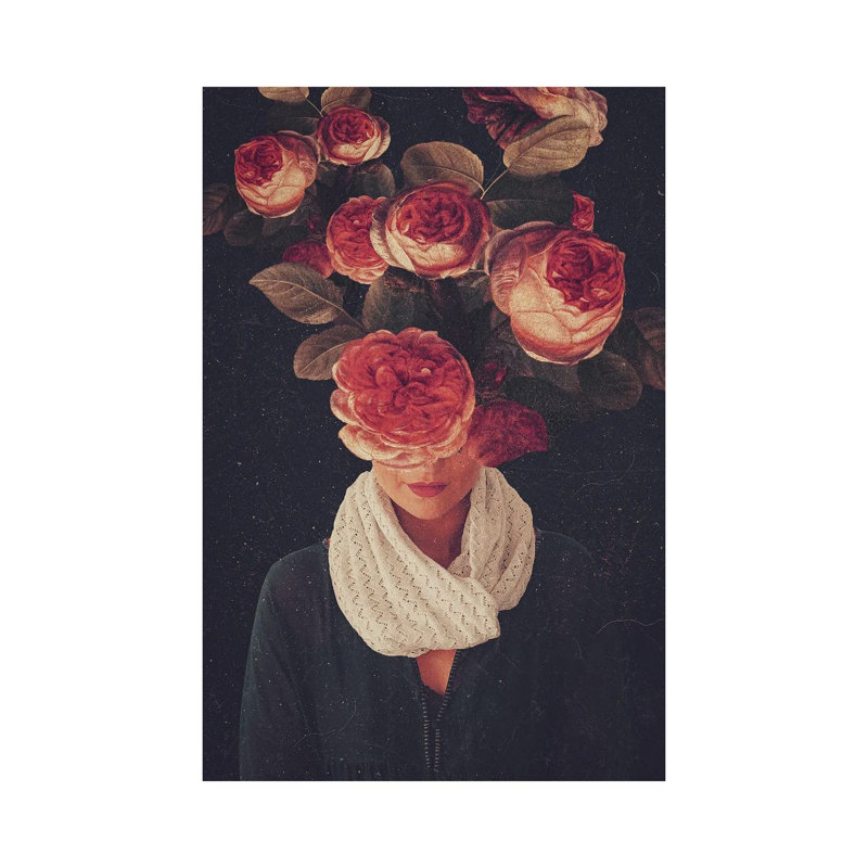 The Smile Of Roses by Frank Moth - Wrapped Canvas Gallery-Wrapped Canvas Giclée, 30.48cm H x 20.32cm W x 1.9cm D