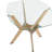Fleischmanns Glass Top End Table