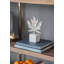 Feuille d'aluminium sur base en marbre