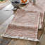 Textured Frayed Edge Table Runner-1929576468