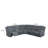 Rexy L Shape Sofa, 3Pc Manual Reclining Sectional,  Burlap-111572204