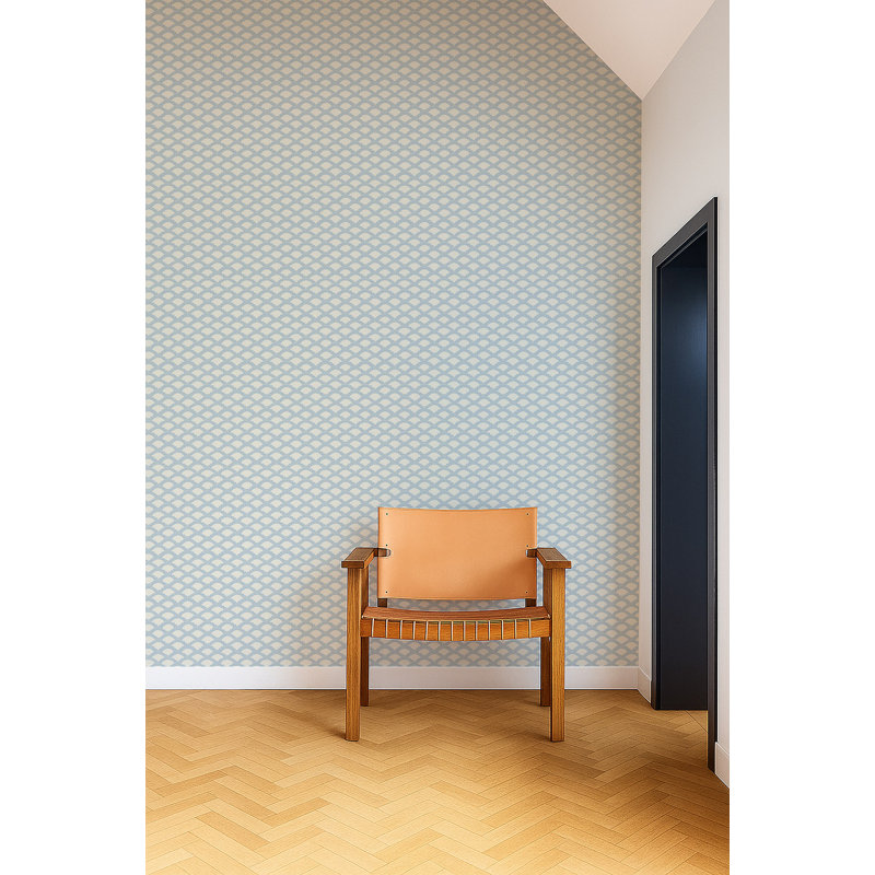 Scallop Frill, Blue