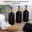 Distributeur de shampooing noir mat 17 fl (500 ml)-121447621
