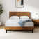 Fillmore Solid Wood Bed frame with Adjustable Headboard