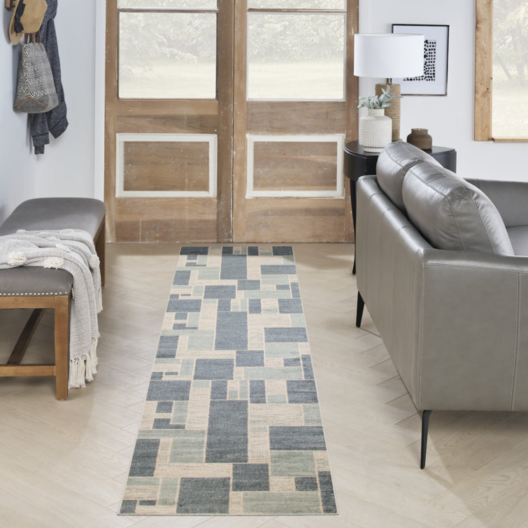 Borisas Washable Geometric Rug