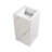 Fine Fixtures Stone Square Pedestal Bathroom Sink-89058844
