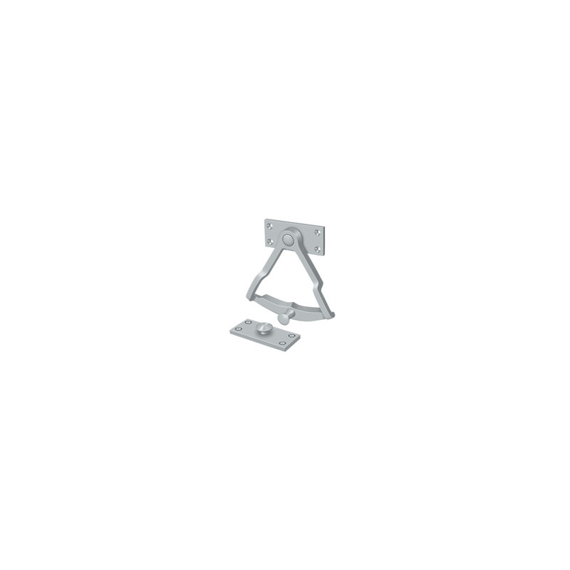 Latch/Catch/Bolt, Brushed Chrome