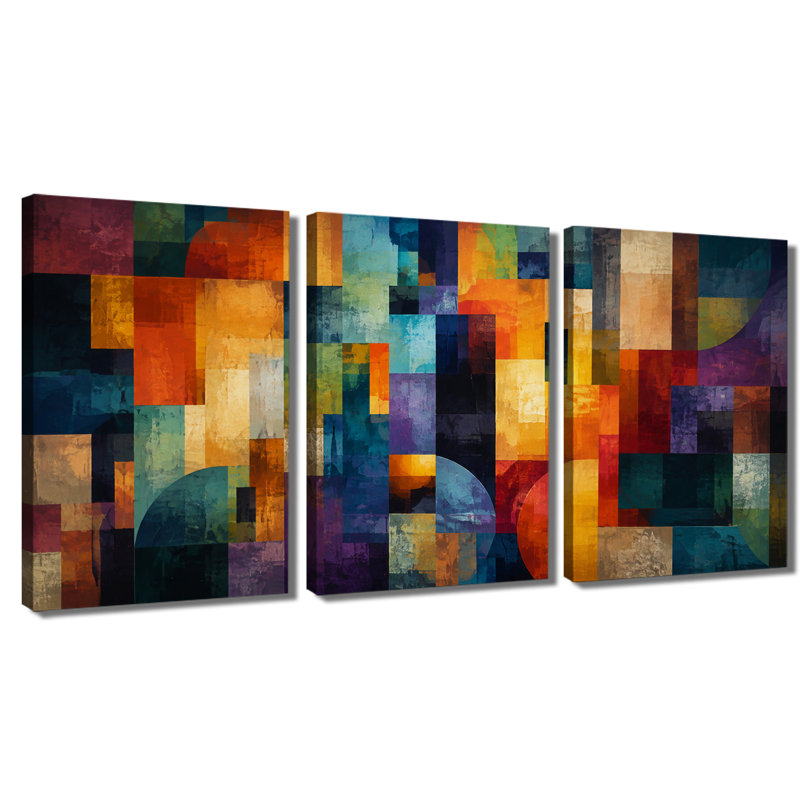 Impression sur toile 3 panneaux, 16 * 24 pouces * 3
