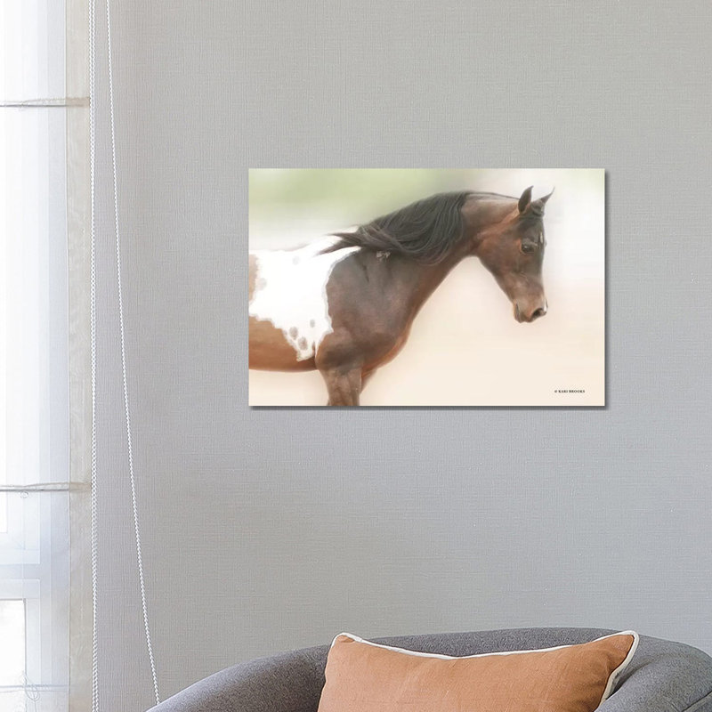 Painted Beauty by Kari Brooks - Wrapped Canvas Print