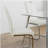 Modern leatherette cushioned dining chair, suitable for dining room, living room, bedroom, dining room side chair, 2-piece set