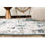 Tapis gris / bleu / ivoire Willington-1660797339