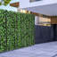Hillsg 100cm H x 300cm W Green Plastic Fence Panels Included