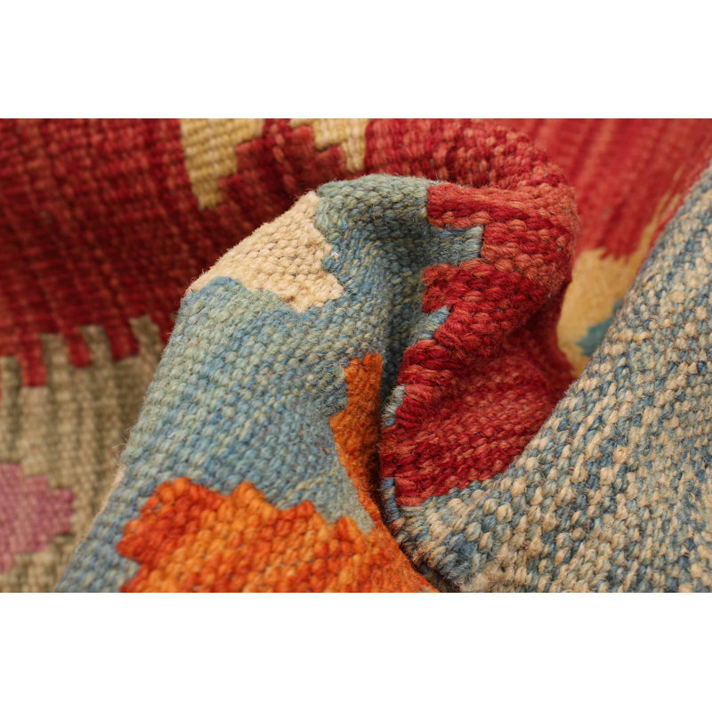 Tapis rouge unique 4 pi x 5 pi 10 po Terraza