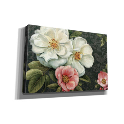 «Floral Damask I» par Lisa Audit, art mural sur toile