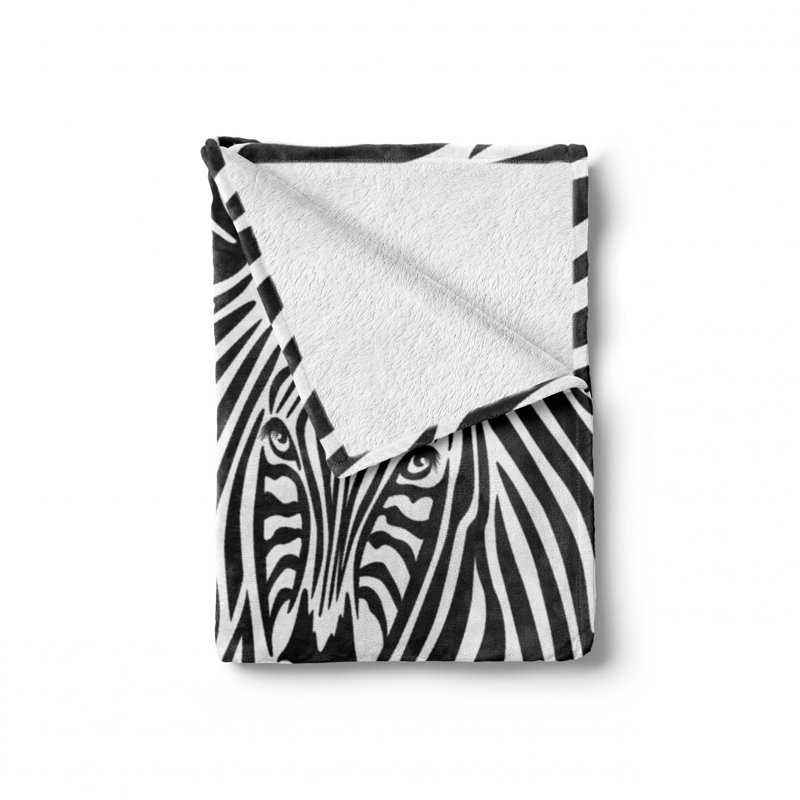 Hand Woven Throw Blanket, 70" W x 90" L