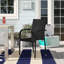 Chaises en osier Morgan, empilables, sans assemblage, structure en acier thermolaqué - 4 pièces-42186685