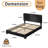 Cordoba Upholstered Platform Bed with Adjustable Headboard-2092424559-2096921960