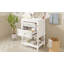 Meuble-lavabo 24 po avec lavabo en céramique, armoire de rangement rétro avec 2 tiroirs et tablette ouverte-361824304