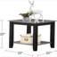 Table de bout simple en bois d'hévéa-1414709876