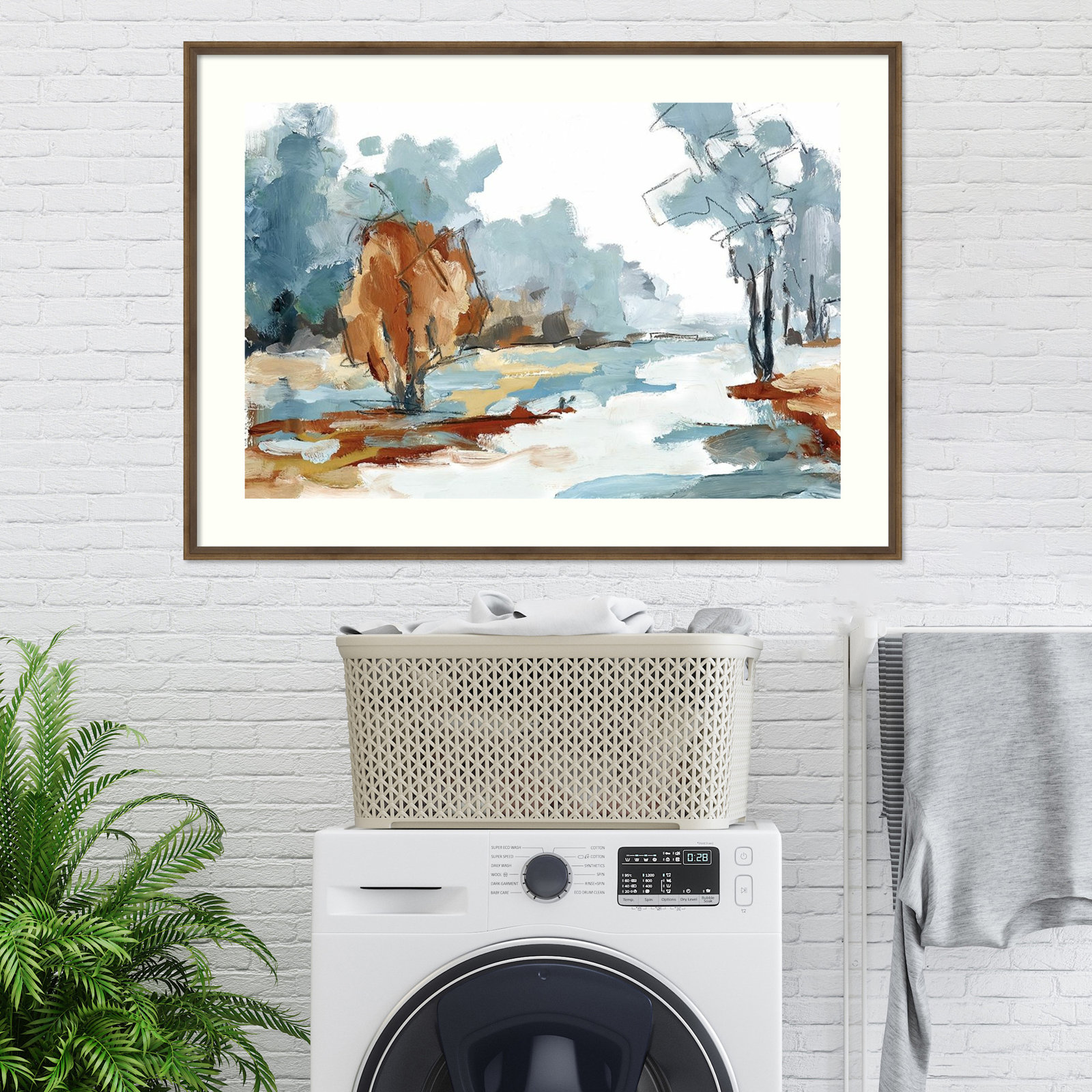 Forest Backroads VI Print, 27" H x 37" W, Bronze Framed Paper