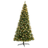 Lighted Artificial Christmas Tree