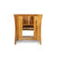Meuble-lavabo en teck de 30 po EcoDecors Curvature-28989812