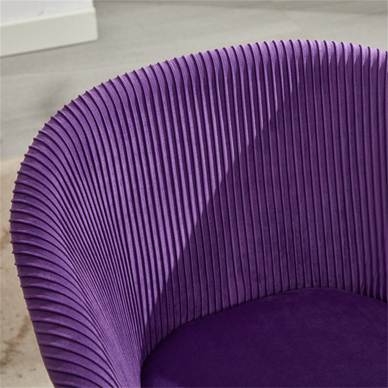 Chaise rembourrée, Mauve