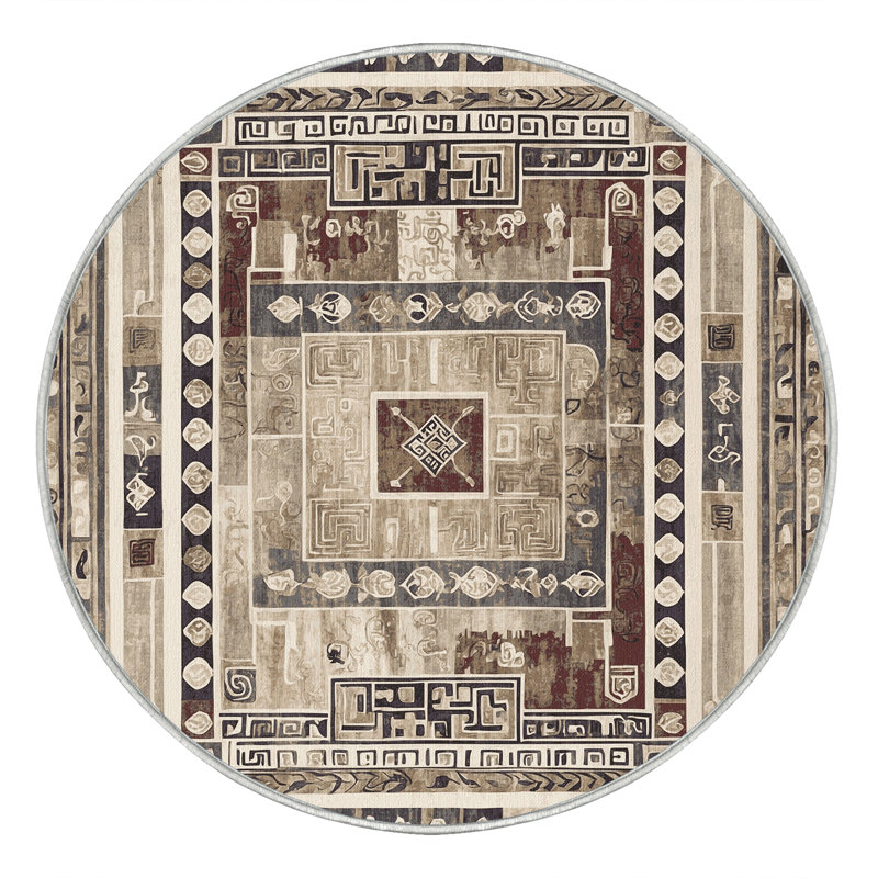 Spartan Valor Rug, Round 6'