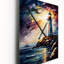 Jalexa - Très grandes horloges murales Beach Light House-307359897