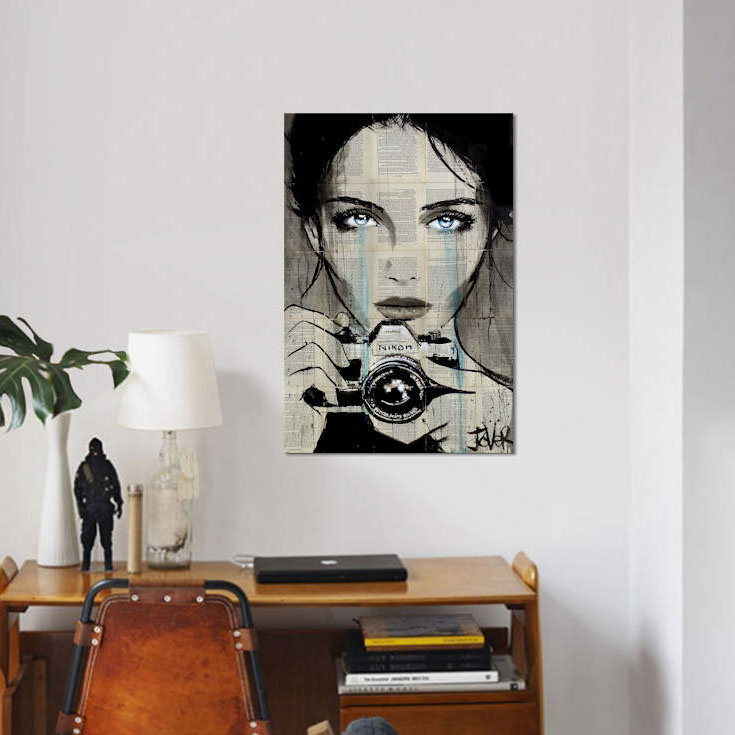 « picture it », reproduction d’impression sur toile, H 40 po x l 26 po x P 1,5 po, Toile tendue, Pas de tapis