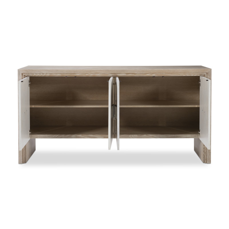 Details Case 72.5'' W Solid Wood Credenza