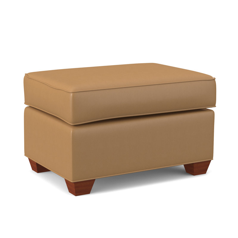 Clark 27" Wide Rectangle Standard Ottoman, BM Cherry, Dillon Luggage