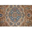 Tapis unique en laine noué à la main rose des années 1970 de 6 pi 4 po x 9 pi 10 po Stples